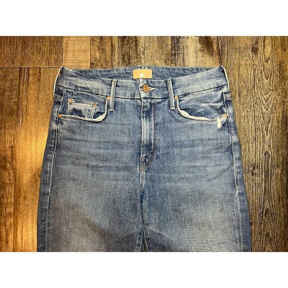 Mother The Looker Ankle Fray in Not Cut & Pasted Size 27 - Picture 4 of 11